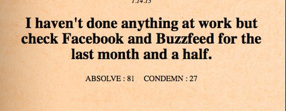 Funniest Creative Confession